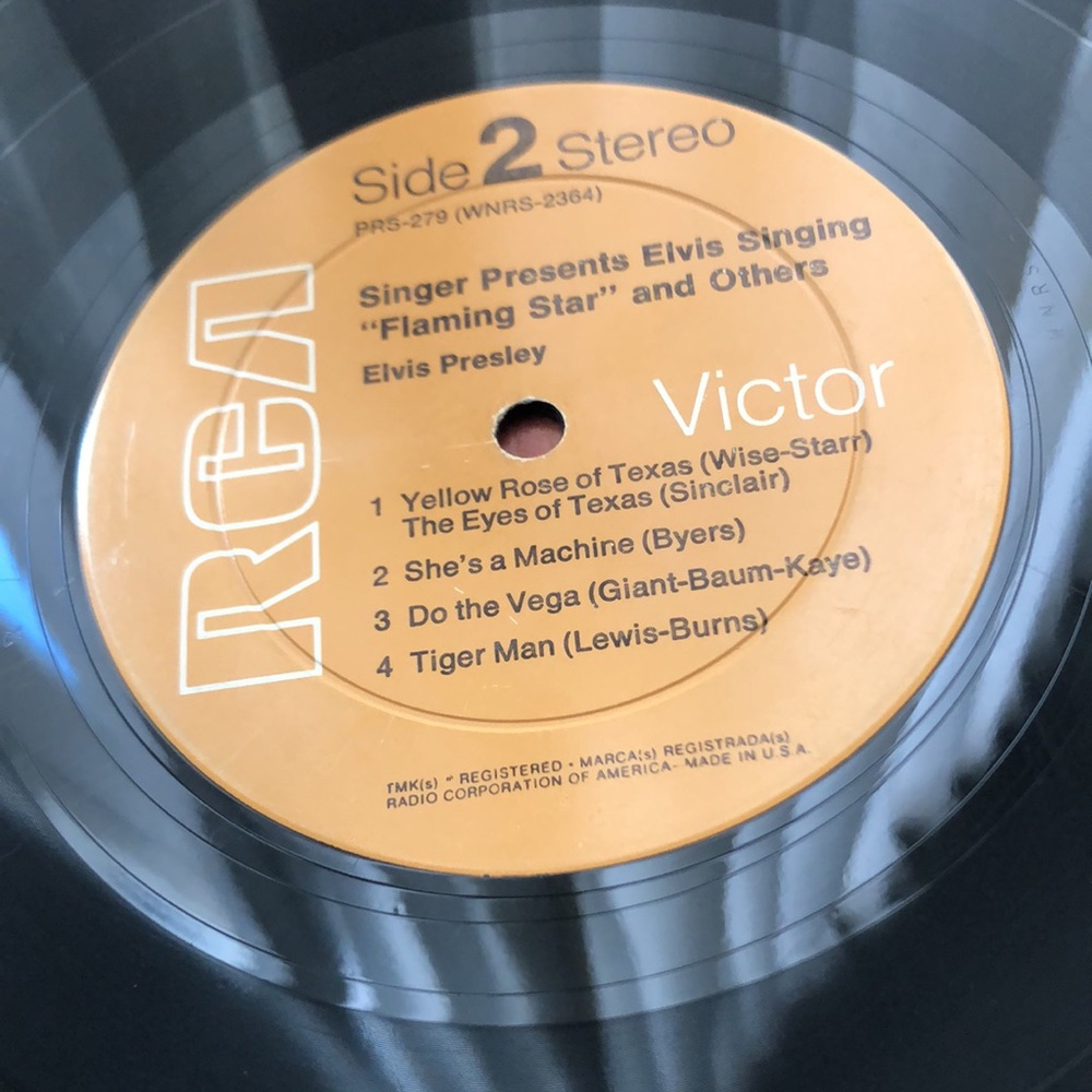 Elvis Presley Sings Flaming Star Vinyl Lp '68 - Picture 2 of 10